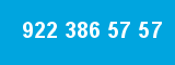 922 386 57 57 922 386 57 57